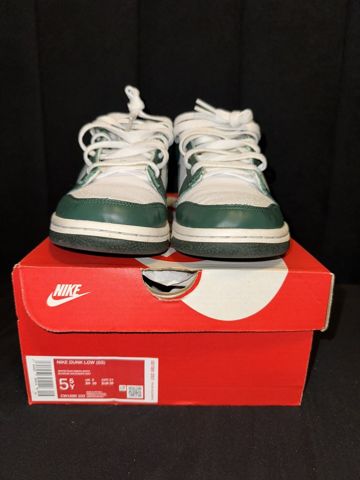 Nike Nike Dunk Low “Michigan” Size 5.5Y Size US 5.5 / EU 38 - 7 Thumbnail
