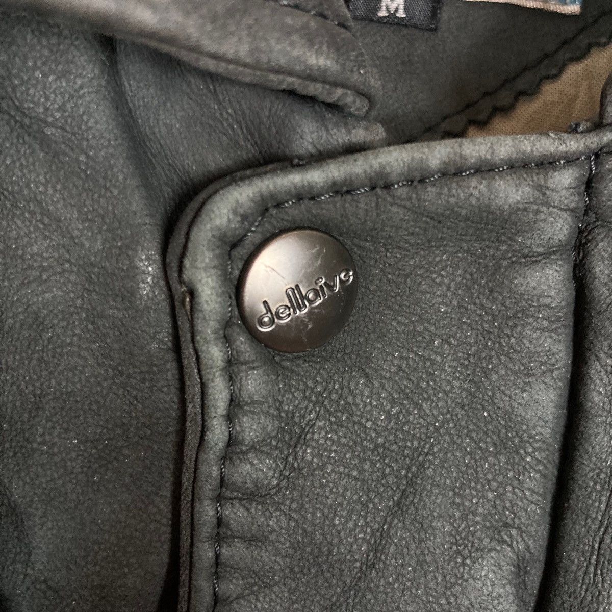 Vintage Vintage Denaive Snap Button Hidden Zipper Patch Work Size US M / EU 48-50 / 2 - 5 Thumbnail