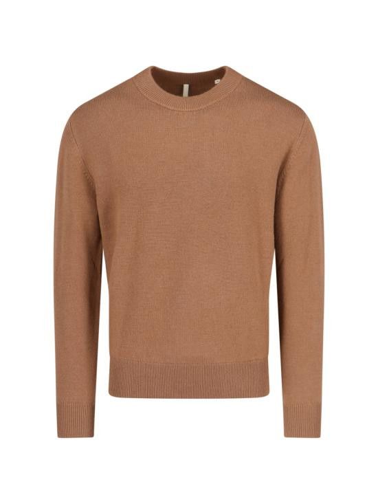 Sunflower SUNFLOWER Men Sweater 3039 MOON MERINO CAMEL Brown Size US S / EU 44-46 / 1 - 1 Thumbnail
