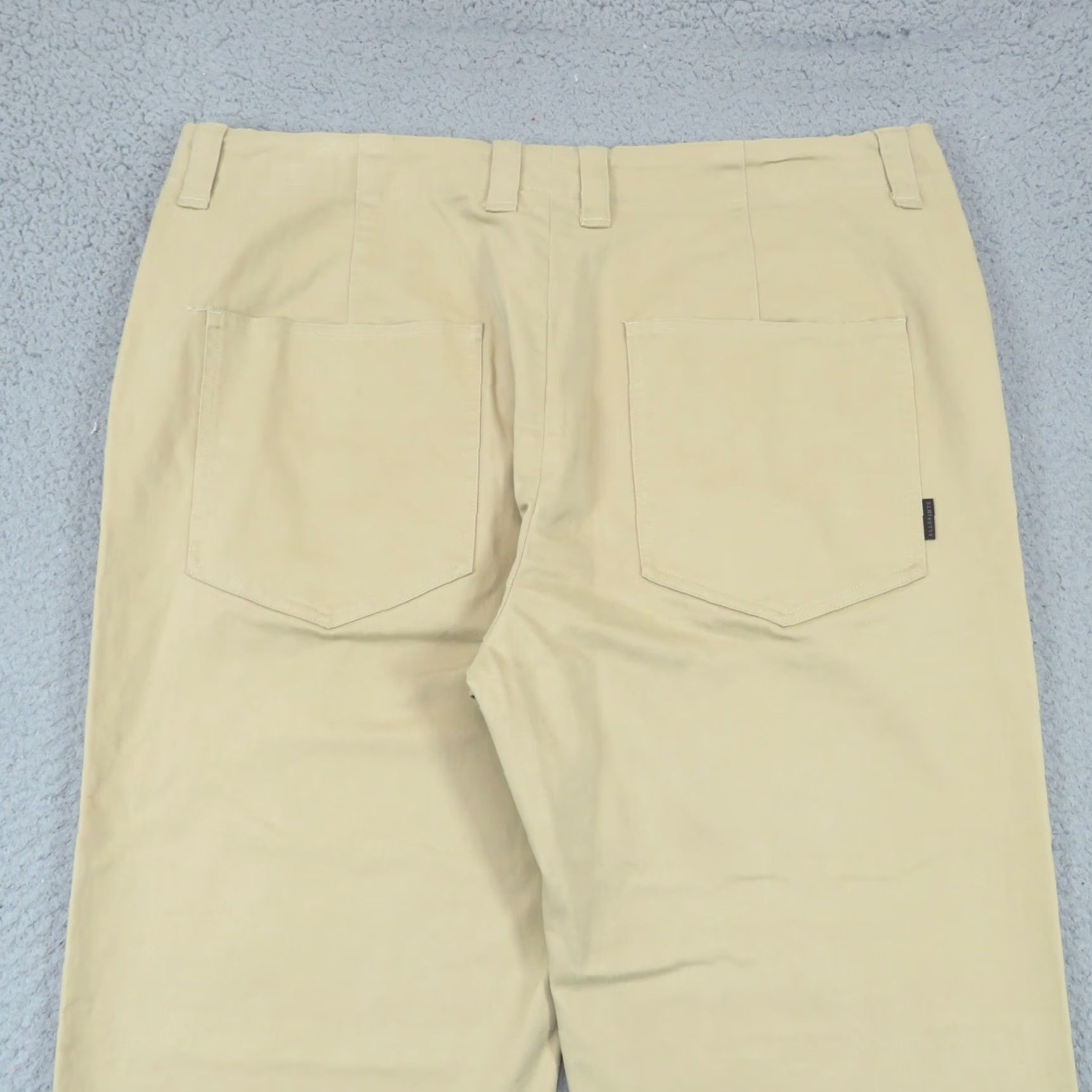 Allsaints VINTAGE All Saints Pants Mens 36x30 Slim Fit Khaki Verne Chino Stretch 5 Pocket Trousers Size US 36 / EU 52 - 3 Thumbnail