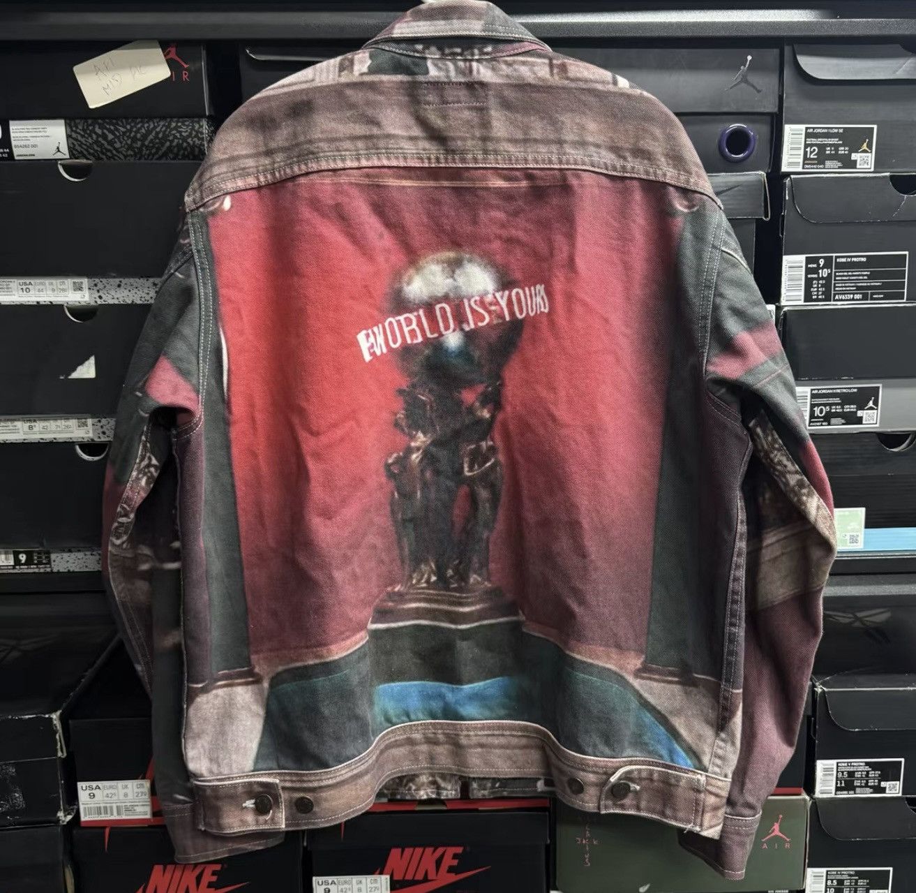 Supreme Supreme scarface the world is yours denim trucker Jacket Size US L / EU 52-54 / 3 - 2 Thumbnail