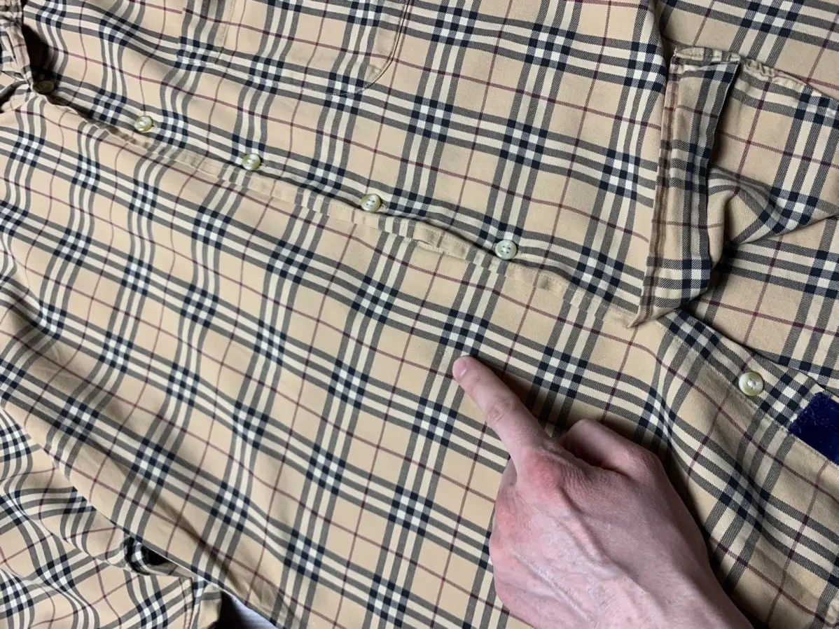 Burberry Vintage Burberry brown plaid shirt USA size S Size US S / EU 44-46 / 1 - 9 Thumbnail
