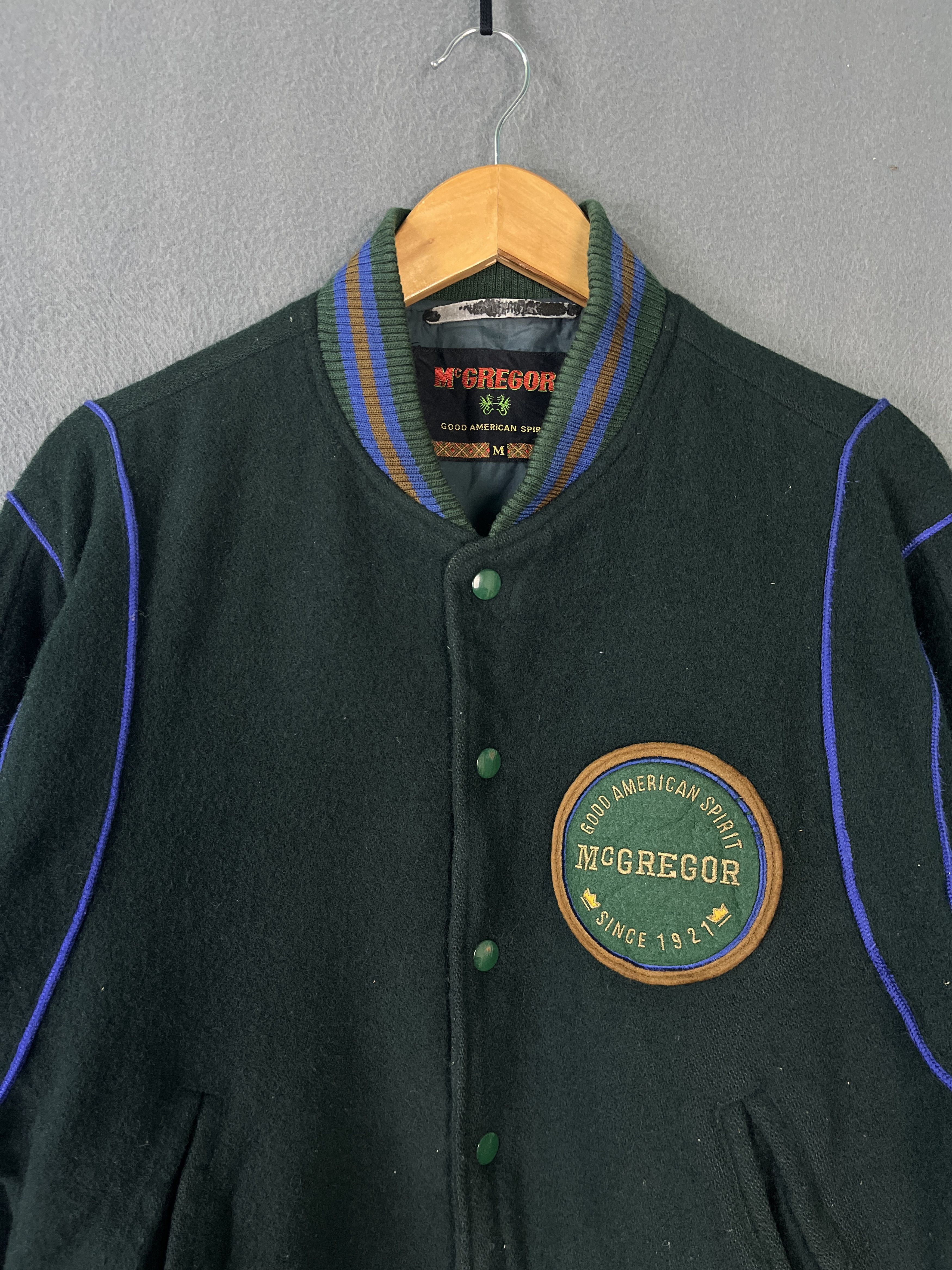 McGregor Vintage Mcgregor Wool Varsity Jacket Size US M / EU 48-50 / 2 - 3 Thumbnail