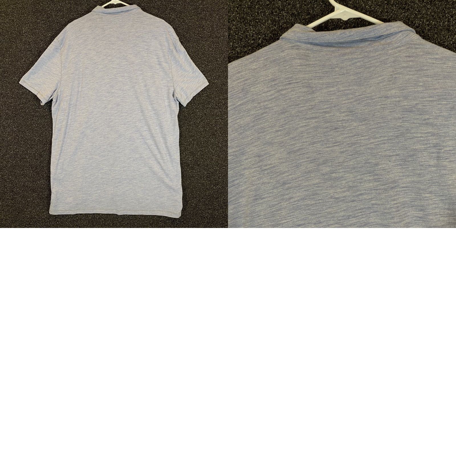 John Varvatos VINTAGE John Varvatos Polo Shirt Men 2XL Blue Short Sleeve Casual Knit Breathable Summer Golf Rugby Size US XXL / EU 58 / 5 - 8 Thumbnail