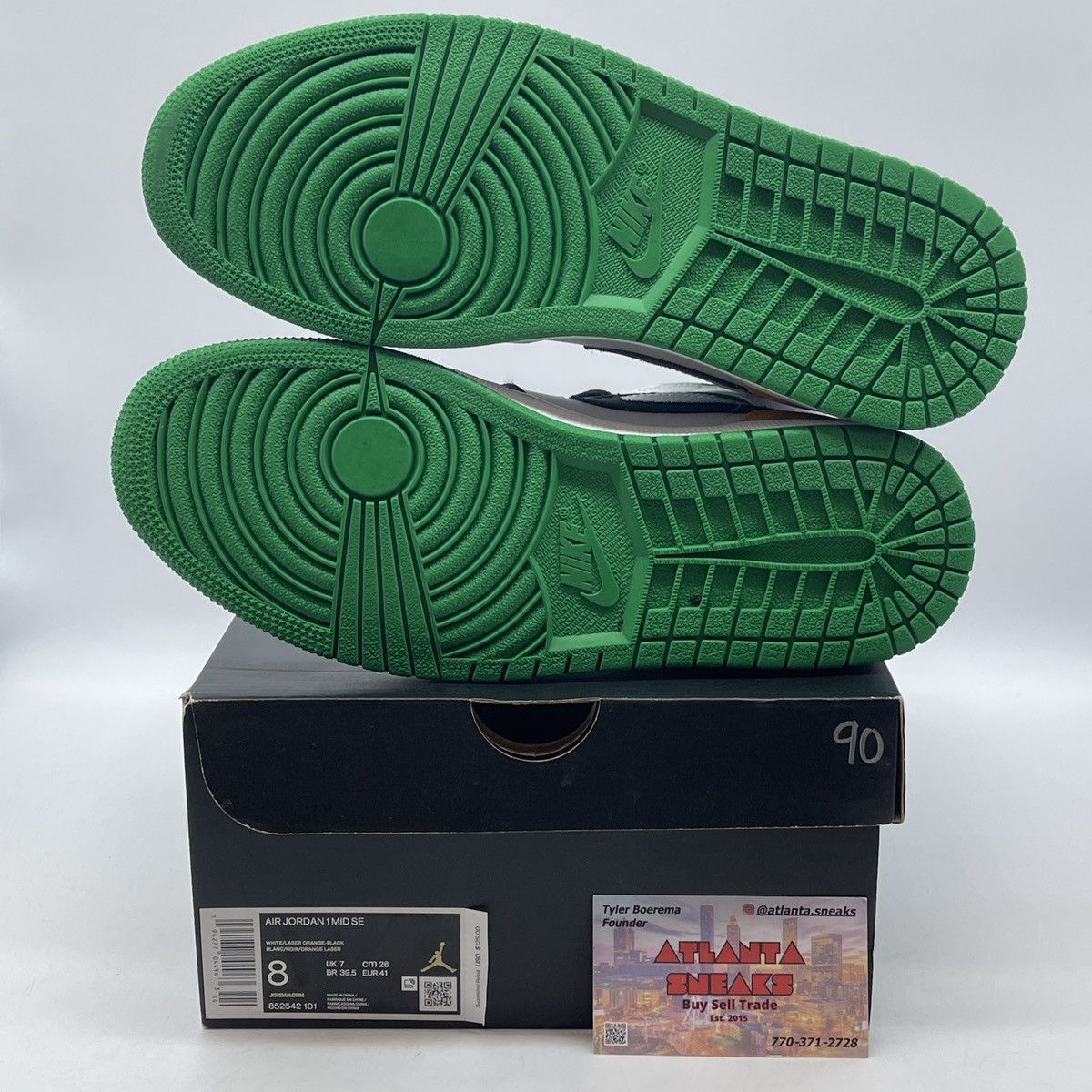 Nike Air Jordan 1 mid SE Oakland Size US 8 / EU 41 - 7 Thumbnail