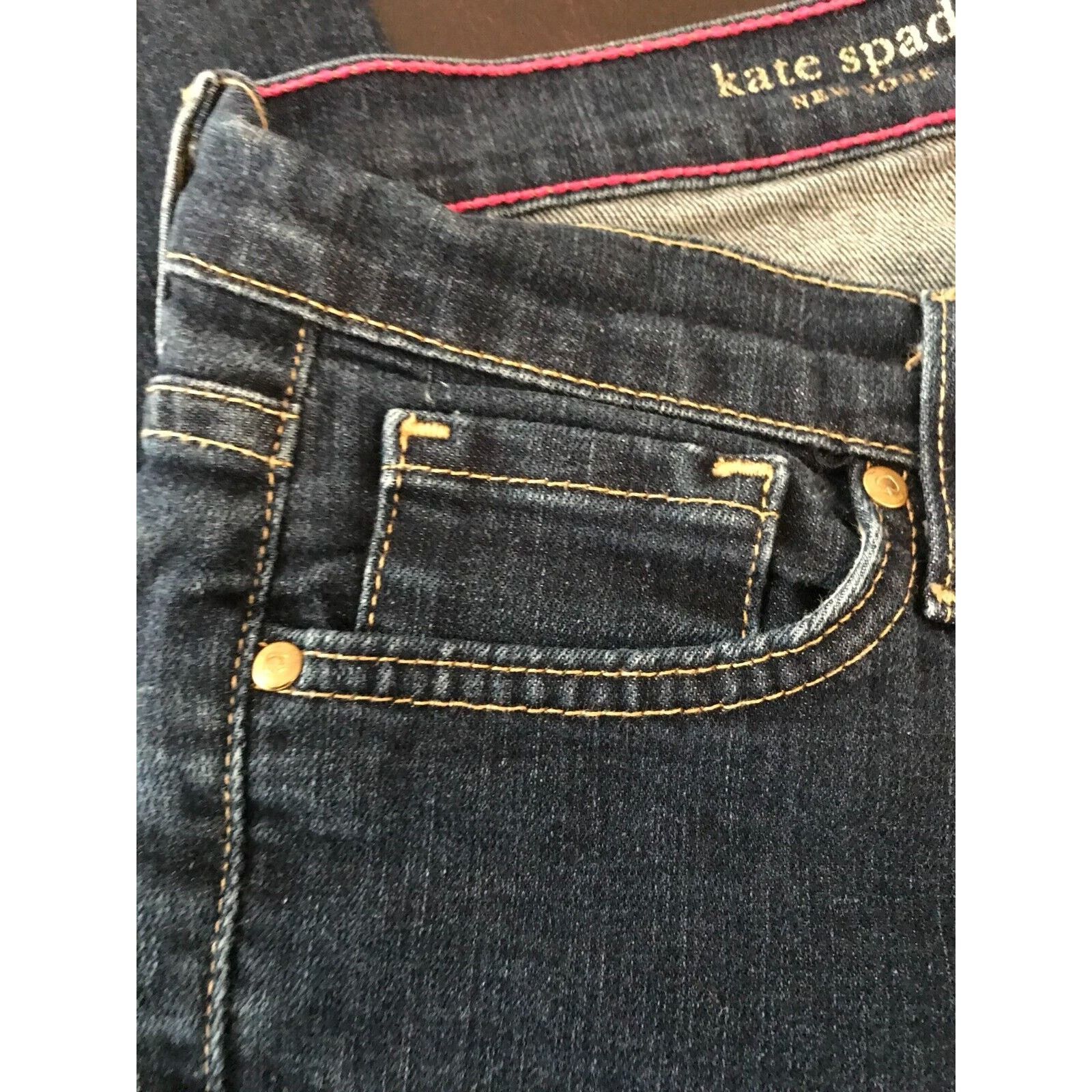 Kate Spade Kate Spade Jeans Women's Play Hooky Broome Street Skinny Size 25" / US 0 / IT 36 - 5 Thumbnail