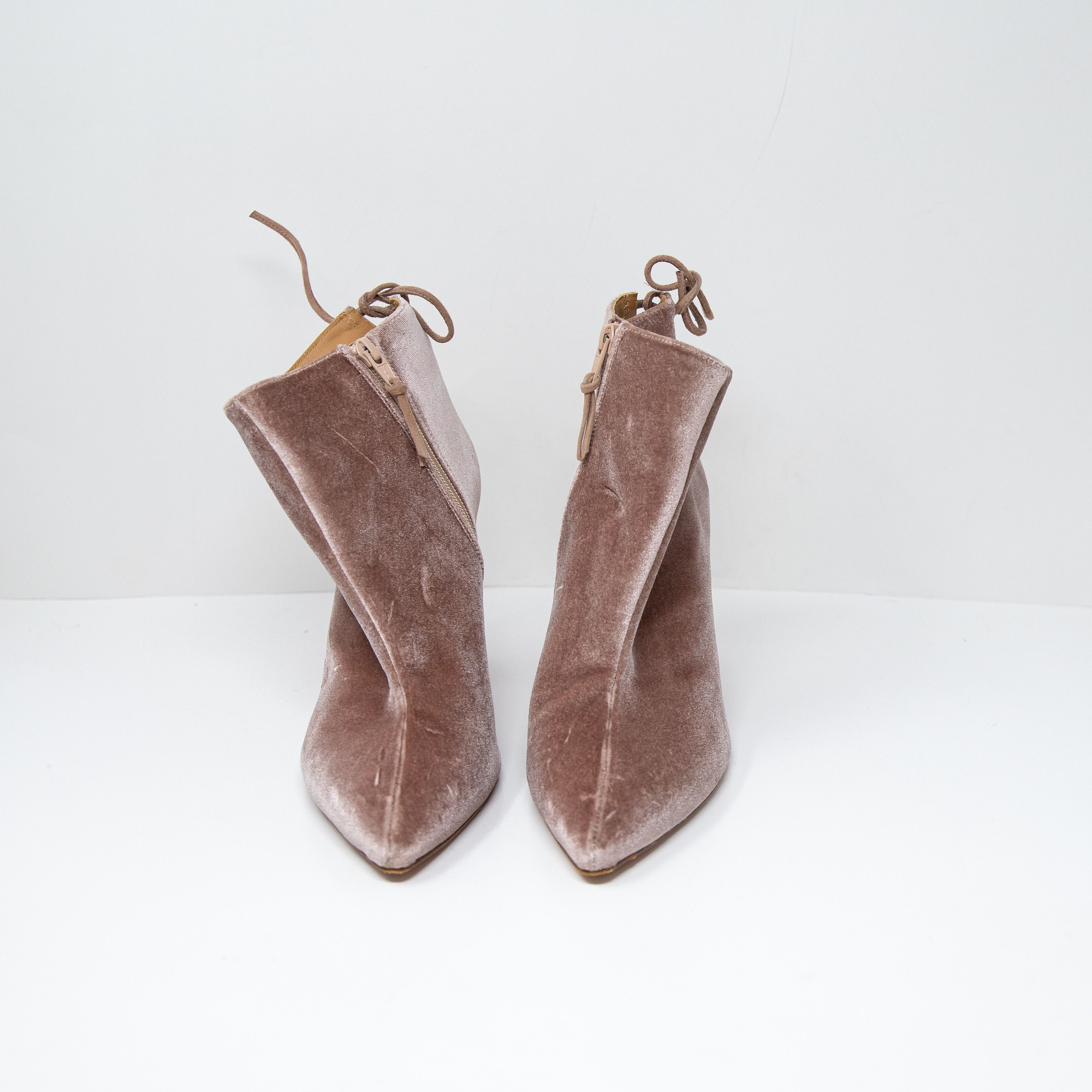 Stuart Weitzman Stuart Weitzman Pane Velvet Velour Size US 10.5 / IT 40.5 - 2 Thumbnail