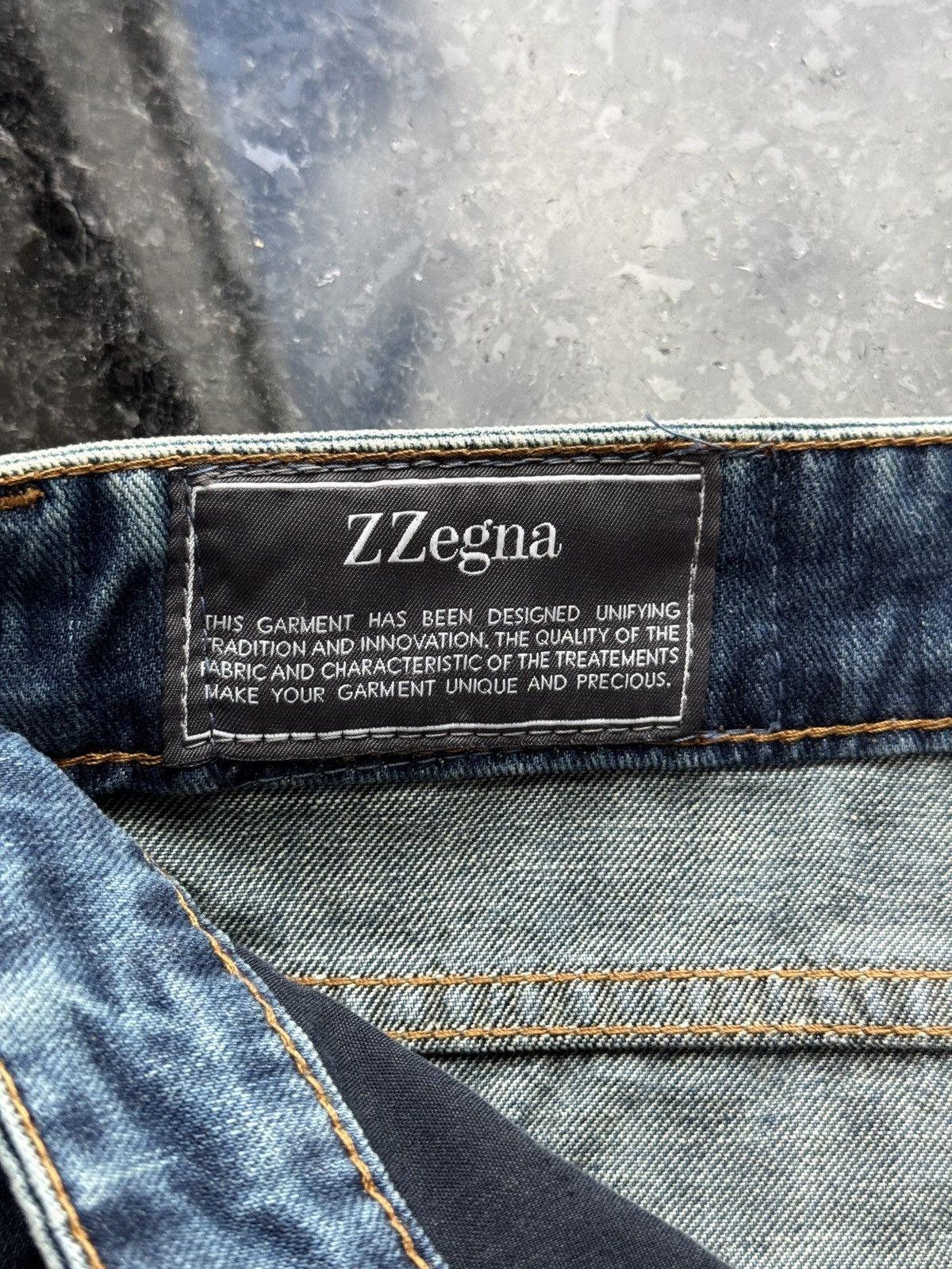 Z Zegna Z Zegna Vintage Regular Rise Jeans Size US 38 / EU 54 - 6 Thumbnail