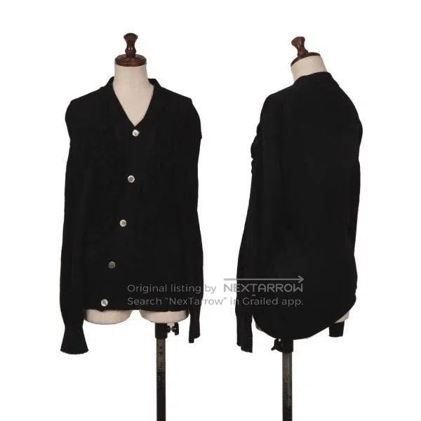 Comme des Garcons Comme Des Garcons Black Retro Knit Design Top Size M / US 6-8 / IT 42-44 - 1 Thumbnail