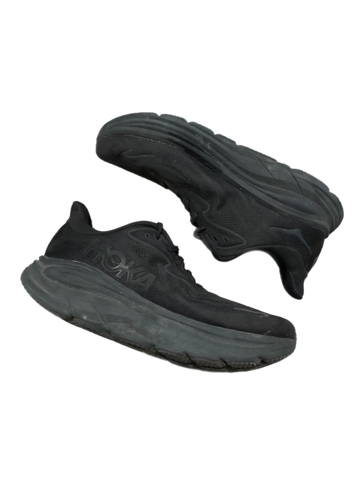 Hoka HOKA ONE ONE Clifton 10 Shoes Mens Size 13 X-Wide Black Size US 13 / EU 46 - 1 Thumbnail