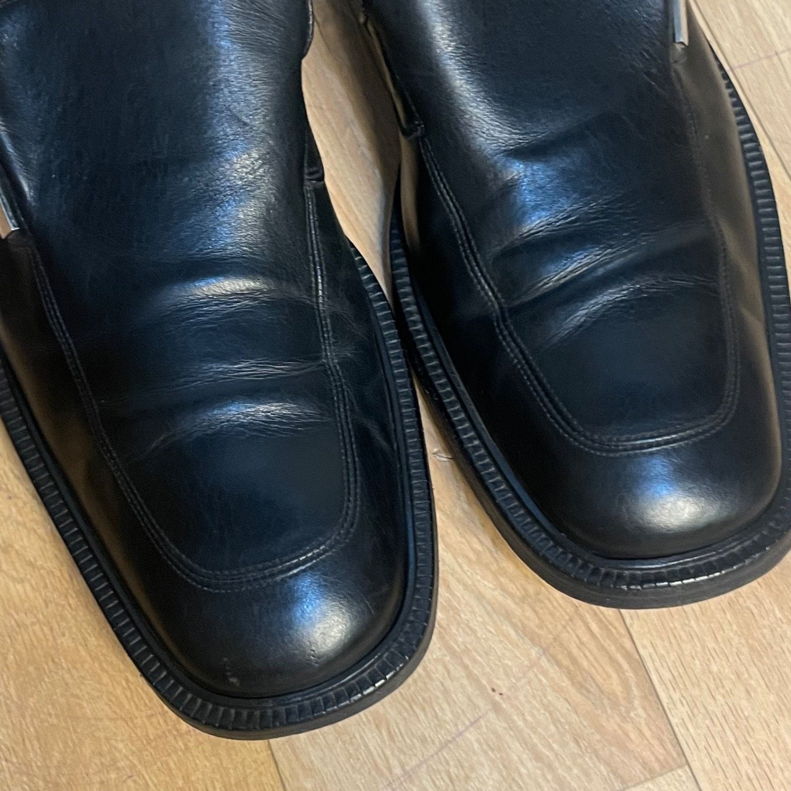 Gucci GUCCI Luxury Shoes Loafers Leather Vintage Dress Italy mens Size US 8 / EU 41 - 5 Thumbnail