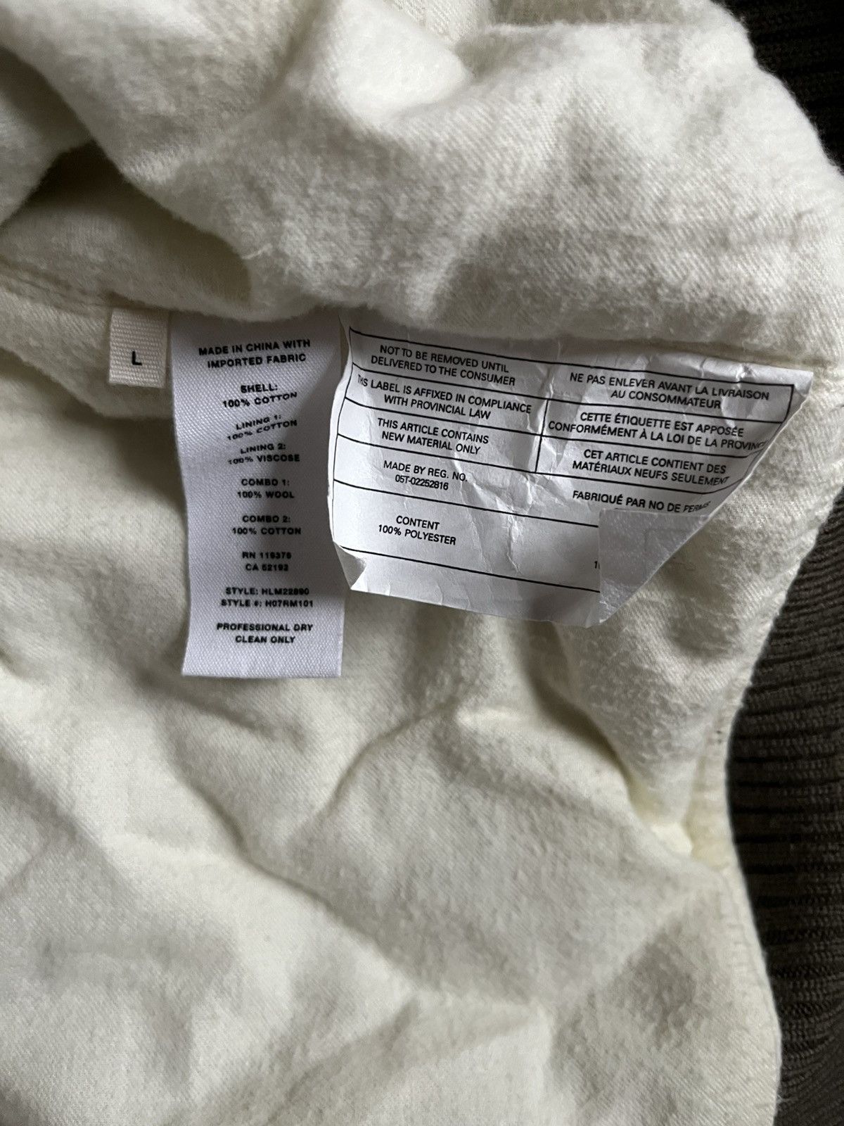 Helmut Lang Helmut Lang Re-Edition Bondage Bomber Size US L / EU 52-54 / 3 - 4 Thumbnail