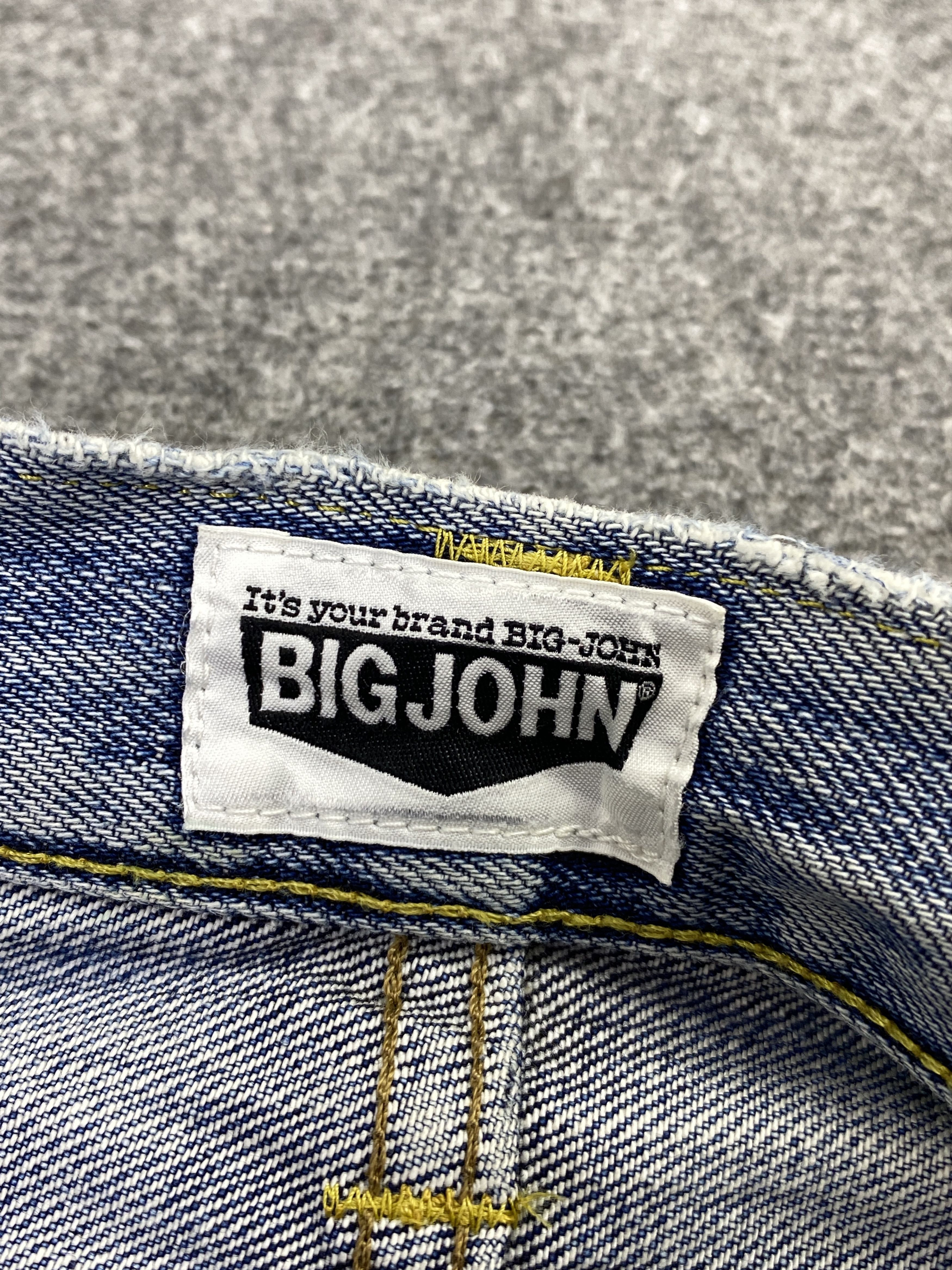 Big John Vintage Big John Faded Blue Button Fly Denim DP2880 Size US 26 / EU 42 - 9 Thumbnail