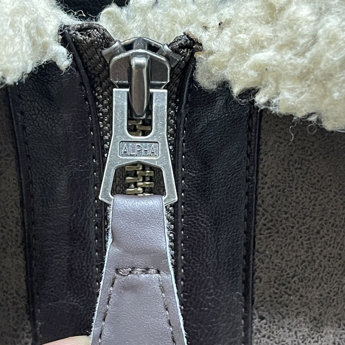 Alpha Industries Alpha Industries B-3 Shearling Jacket Size US S / EU 44-46 / 1 - 13 Thumbnail