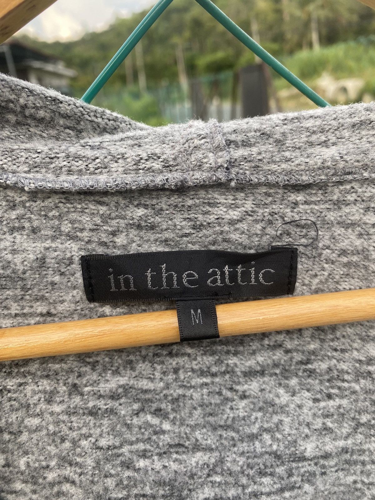 In The Attic × Japanese Brand AW In the attic twill zip up hoodies Size M / US 6-8 / IT 42-44 - 6 Thumbnail