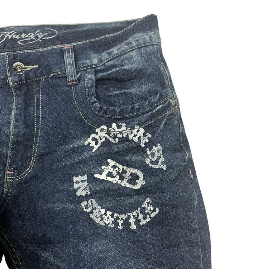 Ed Hardy × Vintage Ed Hardy Japanese Label Y2K pants 14th addiction Size 28" / US 6 / IT 42 - 5 Thumbnail