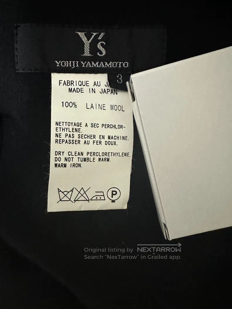 Yohji Yamamoto Yohji Yamamoto size 3 Black Large Pin Irregular Dress Size 25" / US 0 / IT 36 - 5 Thumbnail