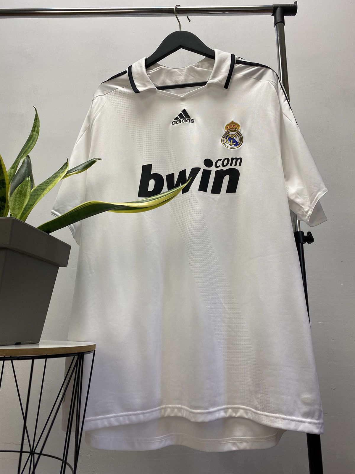 Adidas Real Madrid 2008 2009 Home Soccer Jersey Football Shirt Size US XXL / EU 58 / 5 - 3 Thumbnail