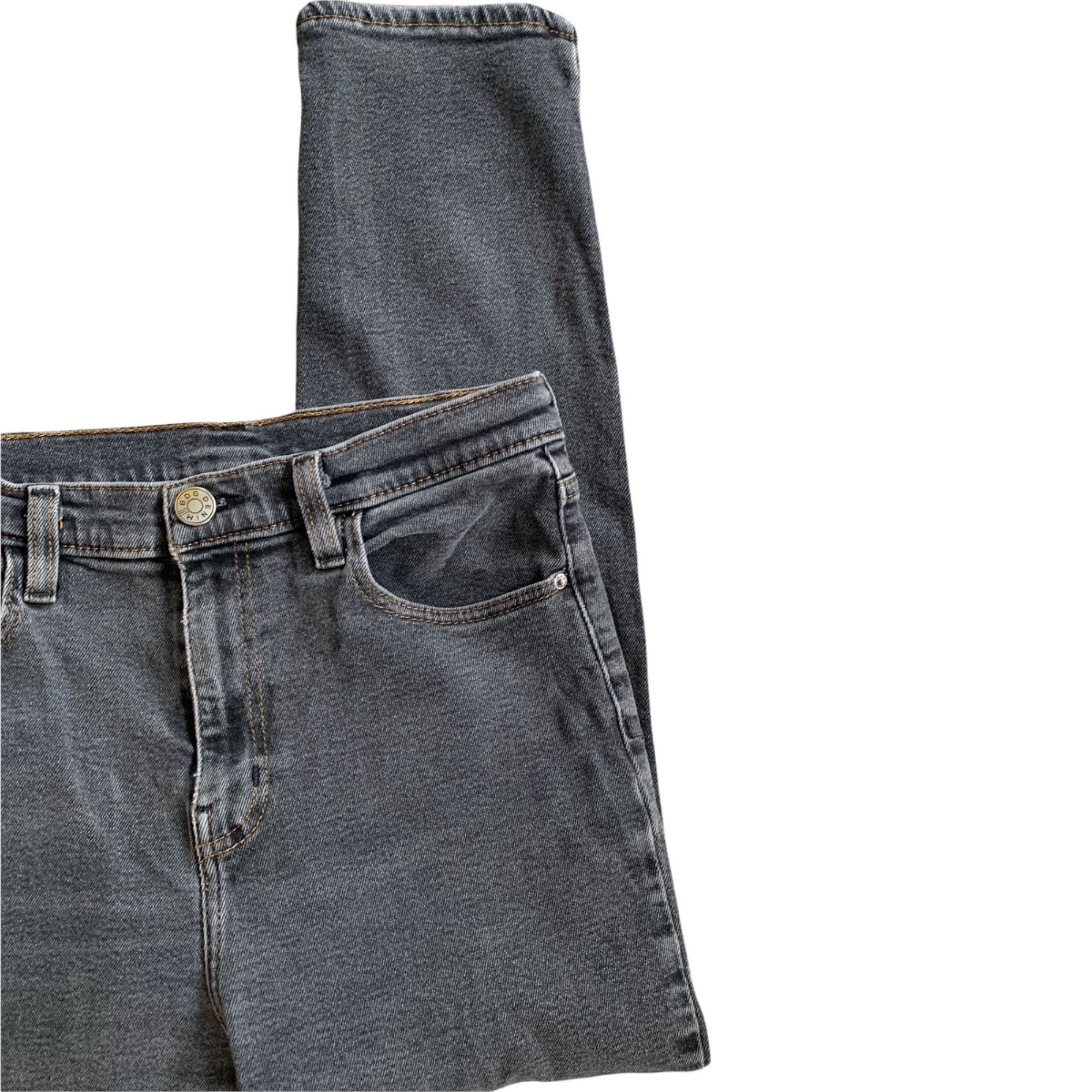 Bdg BDG High Rise Relaxed Fit Mom Black Denim Jean 6 Size 28" / US 6 / IT 42 - 8 Thumbnail