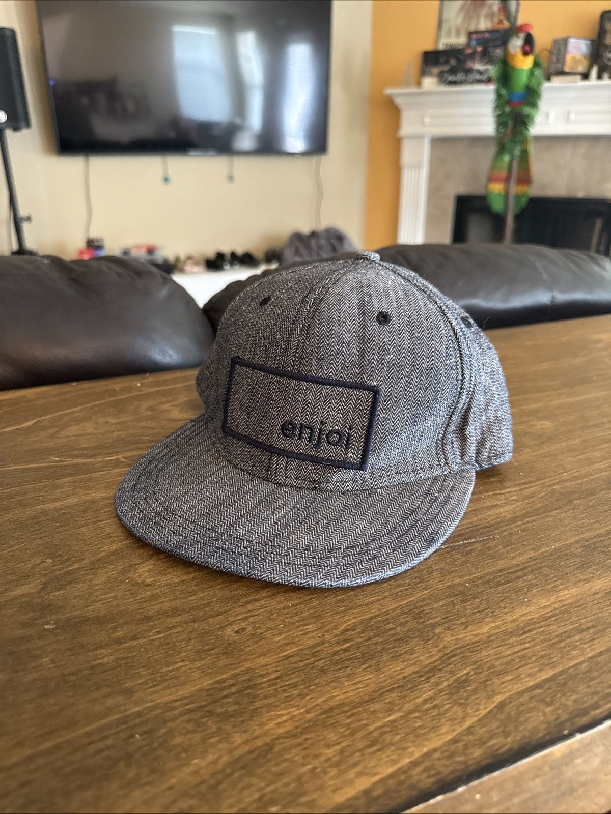 Enjoi Skate and enjoi :) Skateboards Thrasher Destroy Slogan hat