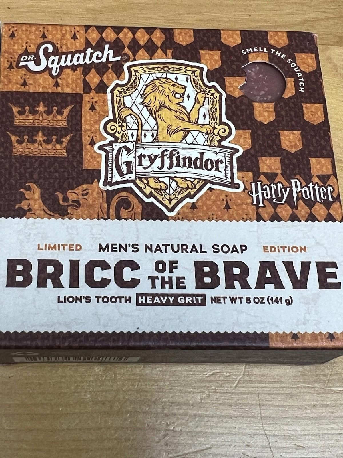 Other Dr Squatch Mens Natural Soap Harry Potter Bricc Of The Brave Size ONE SIZE - 7 Thumbnail