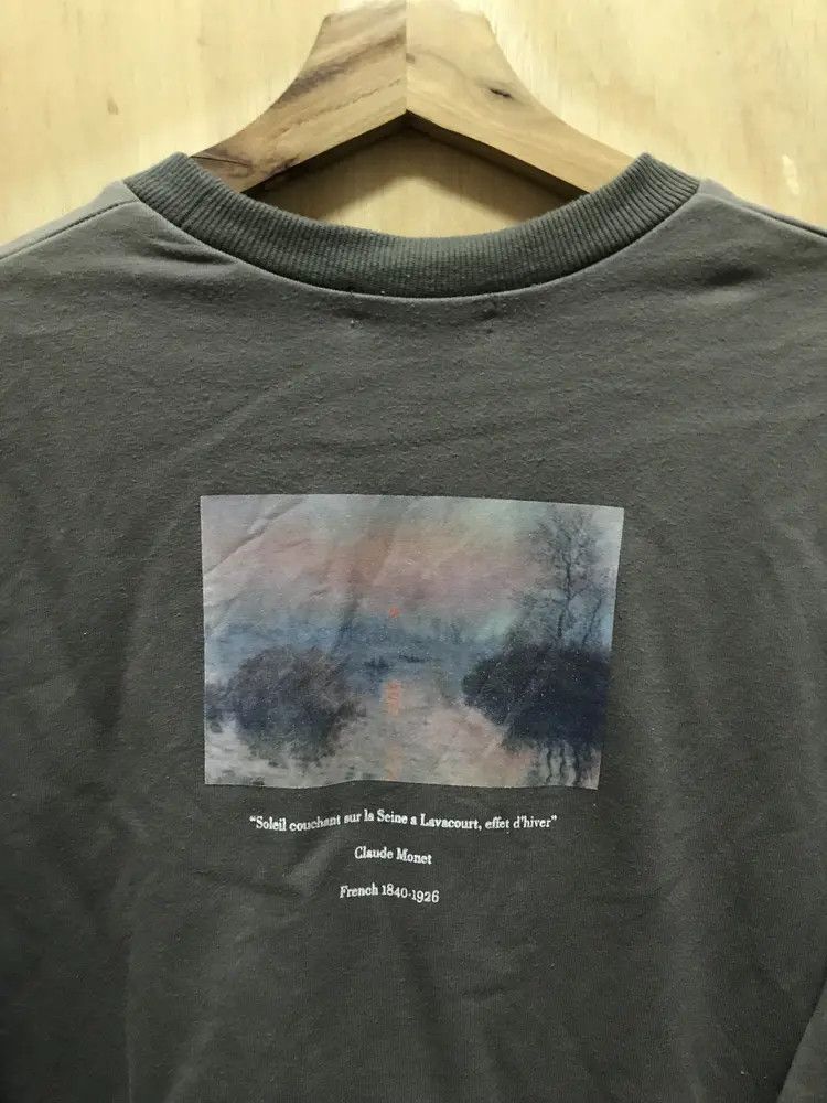 Japanese Brand Api x French Painter Claude Monet Sweatshirts Size L / US 10 / IT 46 - 4 Thumbnail
