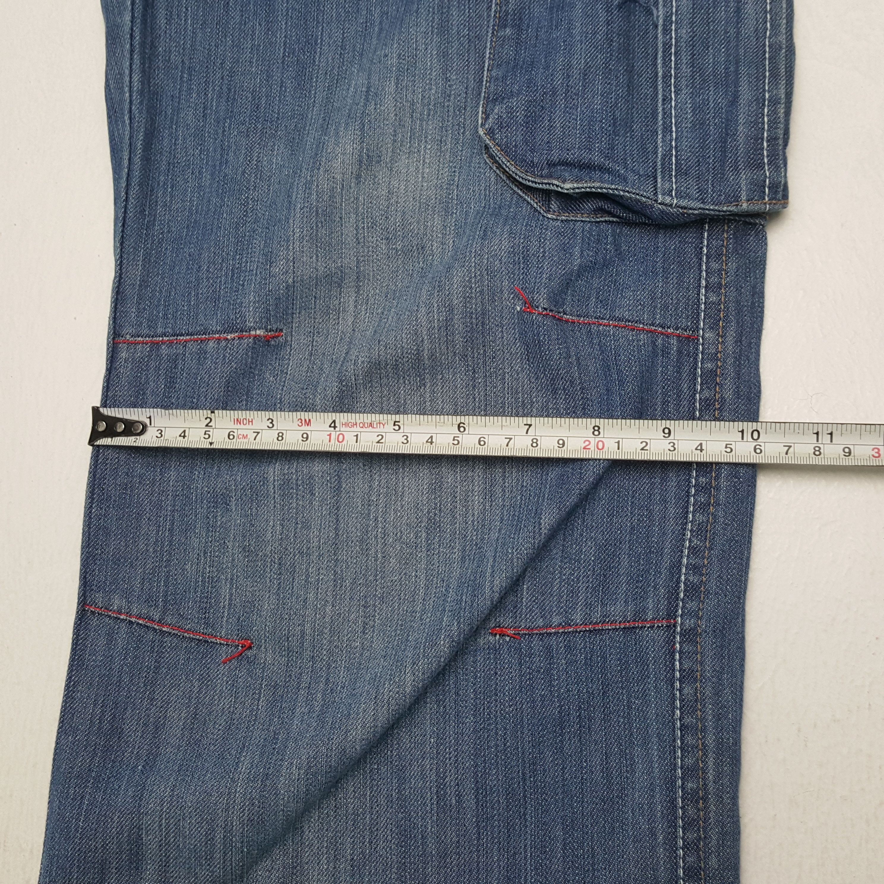 Karl Kani × Vintage Vintage KARL KANI American Streetwear Skateboard Cargo Jeans Size US 27 - 10 Thumbnail