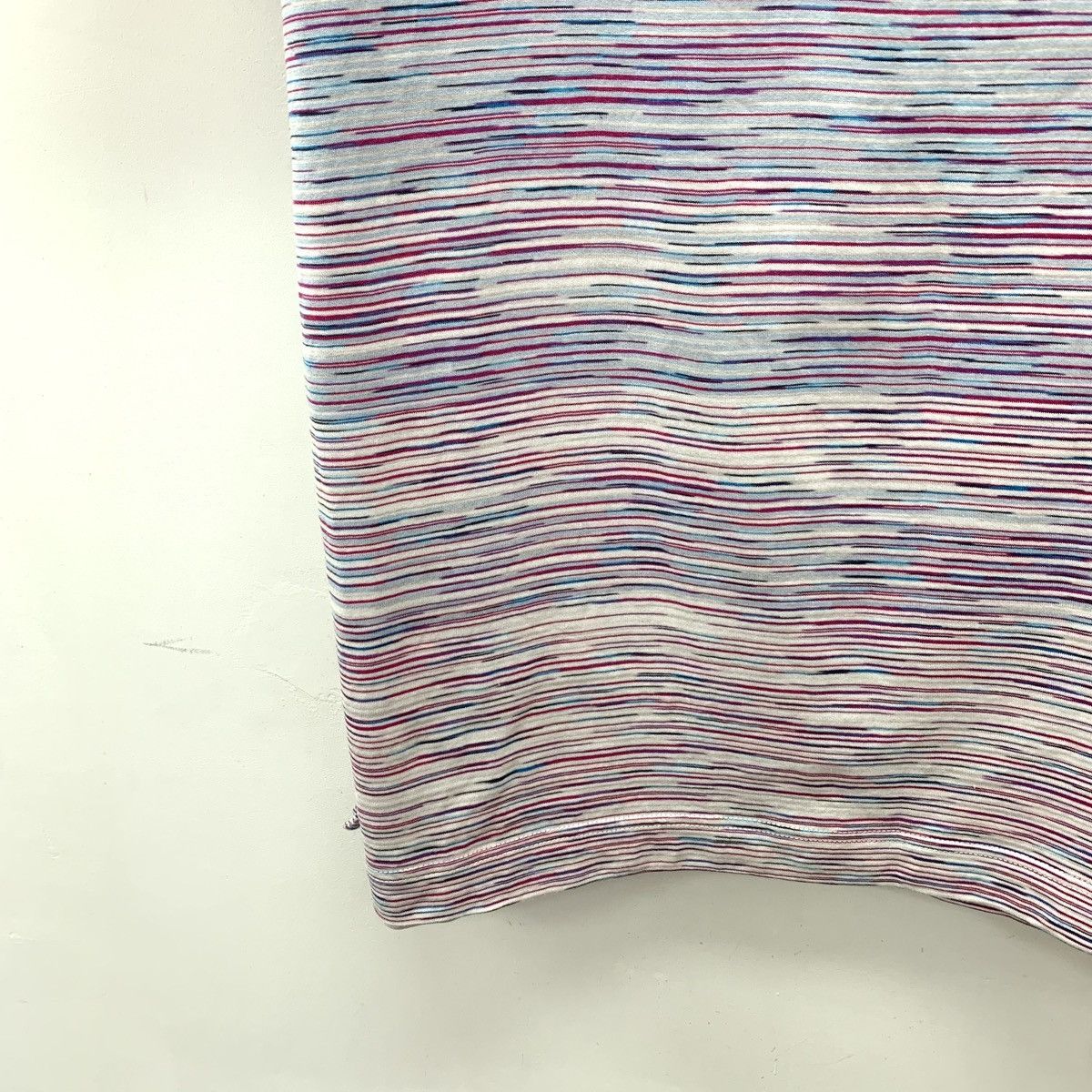 Missoni Missoni 22 Colorful Striped Short Sleeve T-Shirt K26WX Size US L / EU 52-54 / 3 - 4 Thumbnail