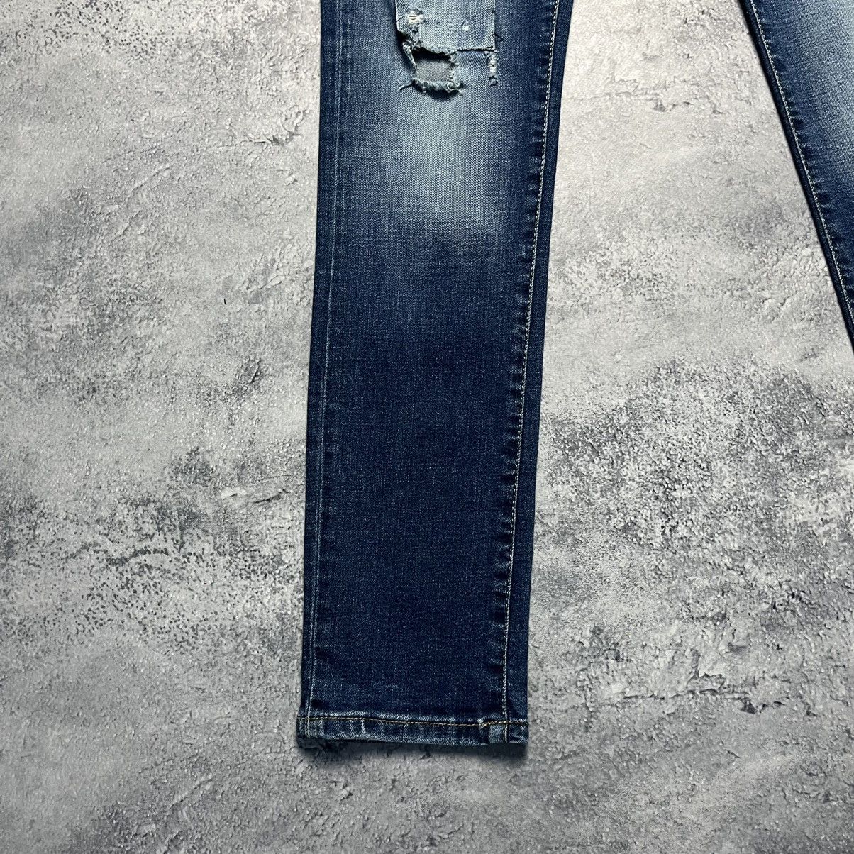 Dsquared2 Vintage Dsquared2 Distressed Denim Blue Jeans Italy Size 32" / US 10 / IT 46 - 5 Thumbnail