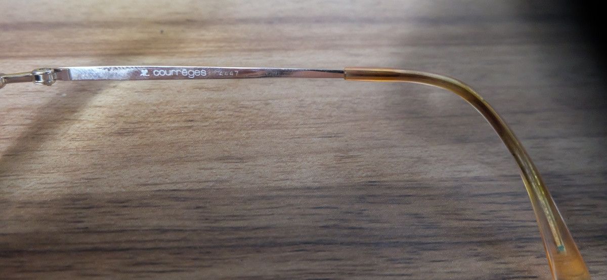 Courreges Courrèges Half Rim Glasses Size ONE SIZE - 5 Thumbnail