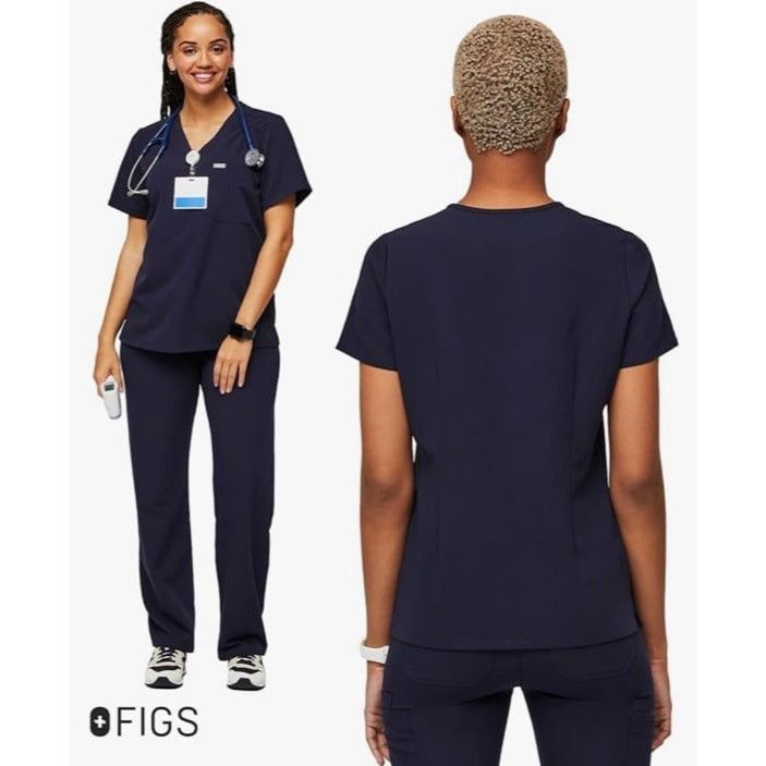 Other FIGS Catarina Scrub Tops for Women - Classic Fit, 1 Pocket, Size M / US 6-8 / IT 42-44 - 2 Thumbnail