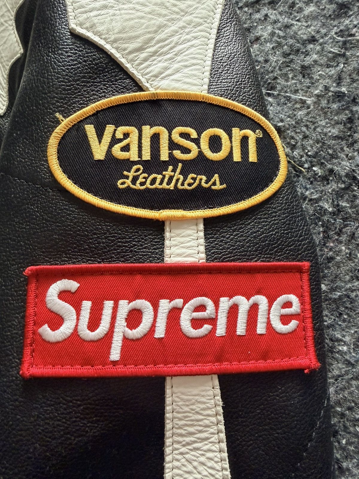 Supreme × Vanson Leathers Supreme Vanson Bones Leather jacket Size US M / EU 48-50 / 2 - 7 Thumbnail