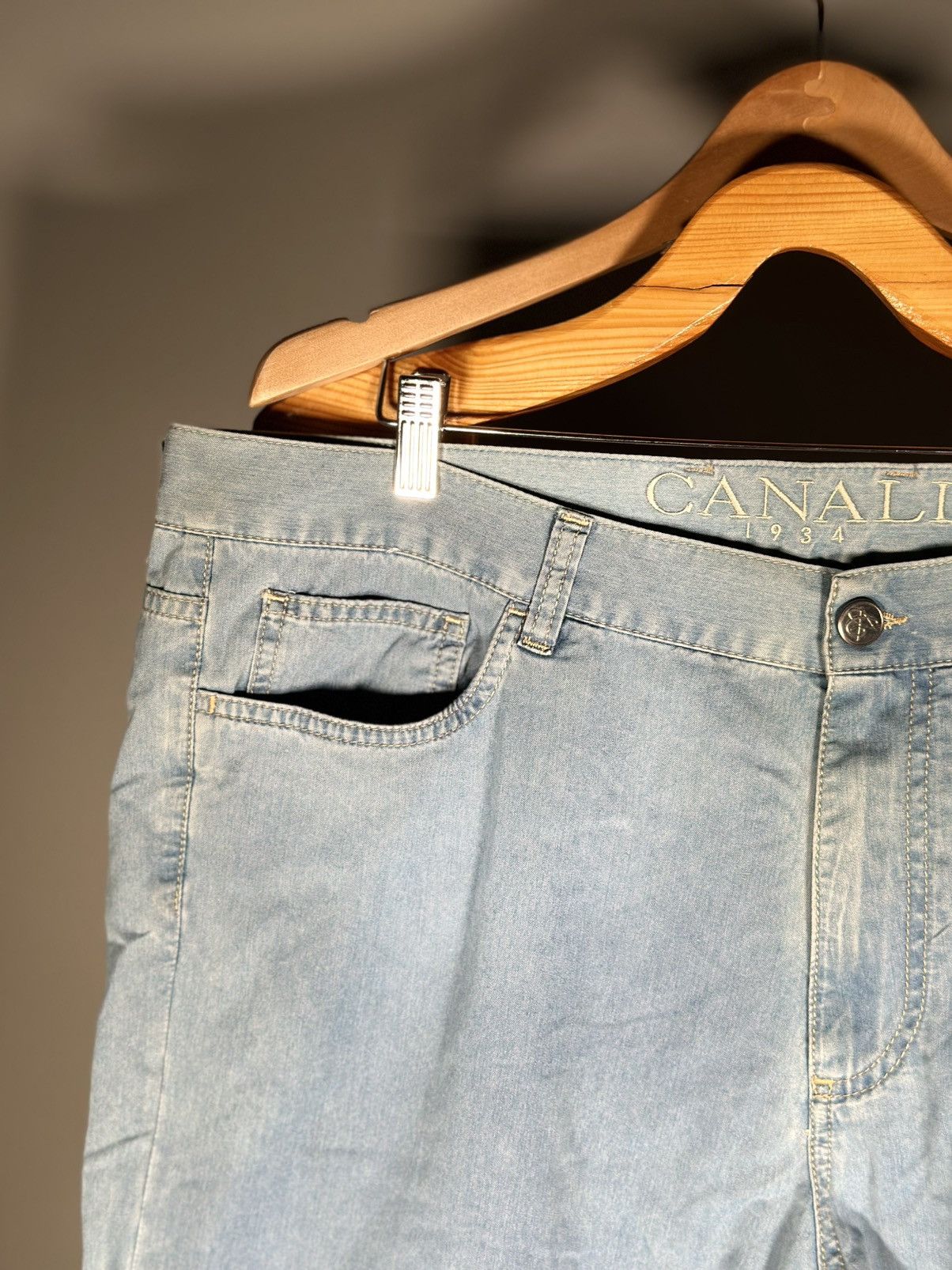 Canali Canali jeans 60 size Size US 40 / EU 56 - 5 Thumbnail