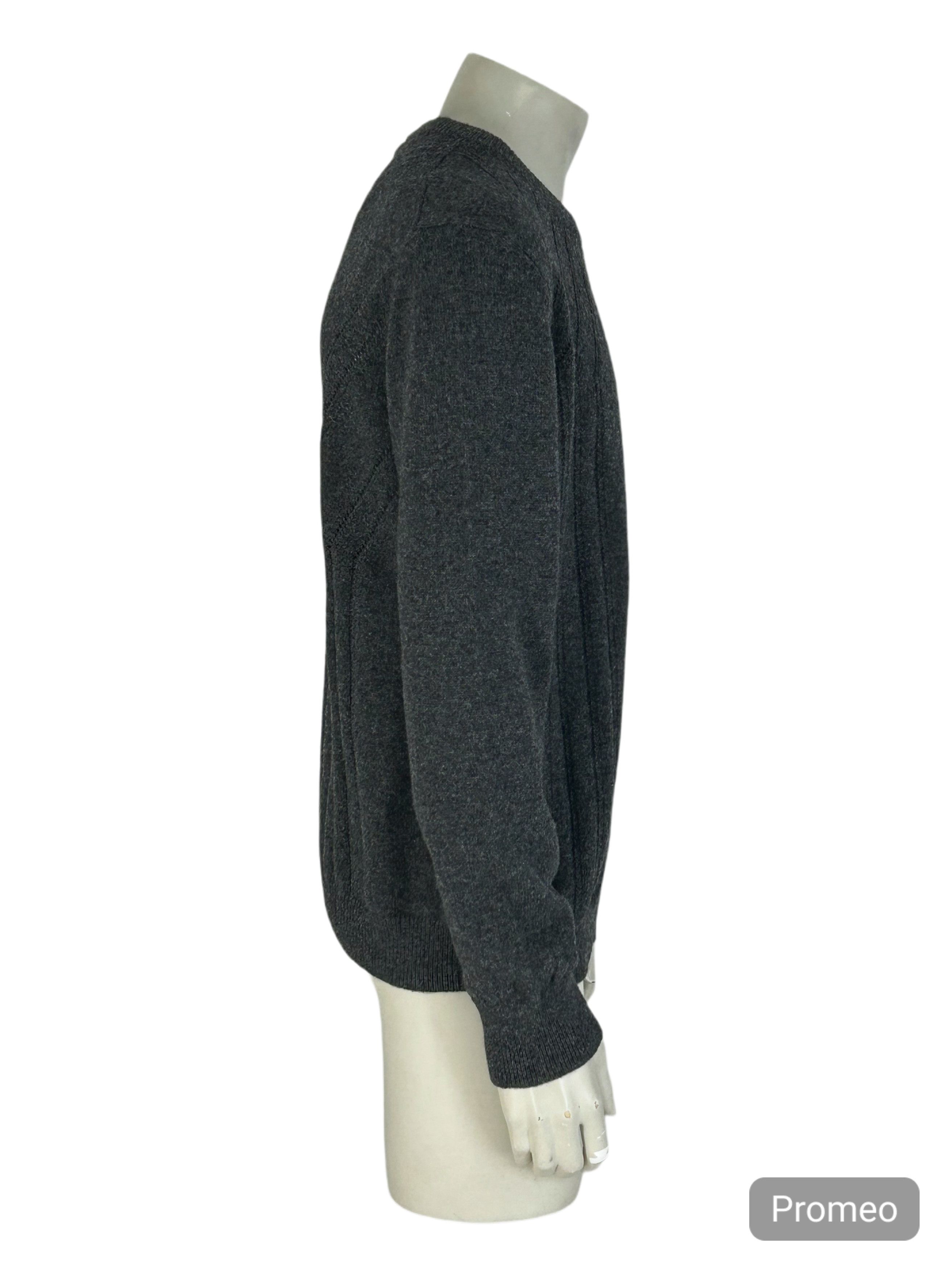 Dior DIOR HOMME MESH DETAIL CREW NECK KNIT Size US XXL / EU 58 / 5 - 2 Thumbnail
