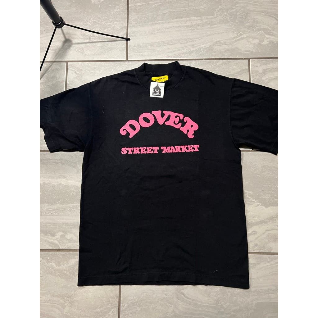 image of Verdy X Dover Street Market Los Agneles T-Shirt Blank/pink S in Black, Men's (Size Small)