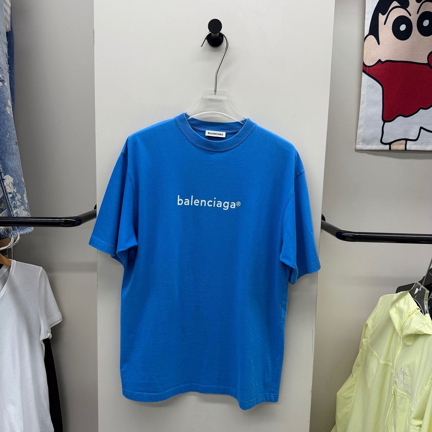 Balenciaga Balenciaga Logo Short Sleeve T-Shirt Size XS Size US XS / EU 42 / 0 - 1 Thumbnail