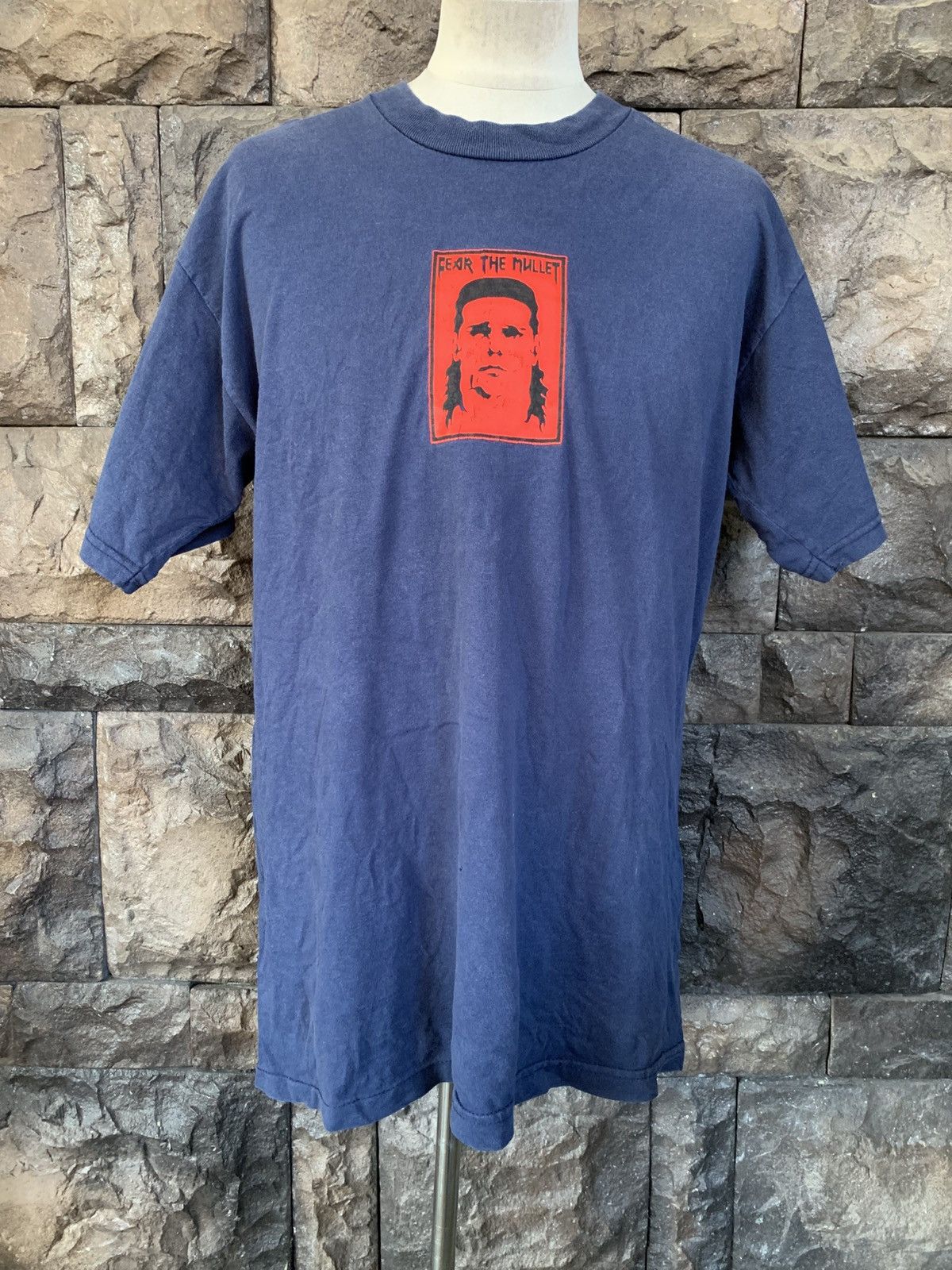 Vintage Vintage Fear The Mullet Graphics Art T shirt Size US L / EU 52-54 / 3 - 1 Thumbnail