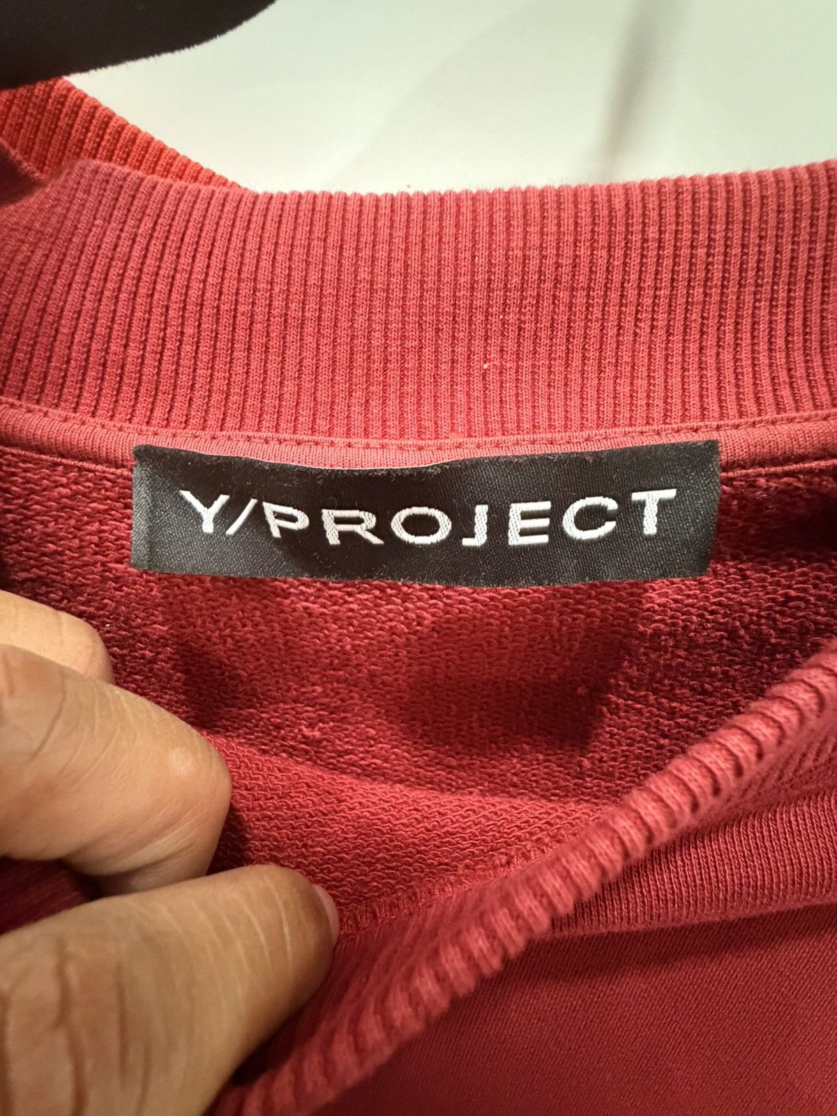 Y/Project Asymmetrical Double Crewneck Size US XL / EU 56 / 4 - 6 Thumbnail
