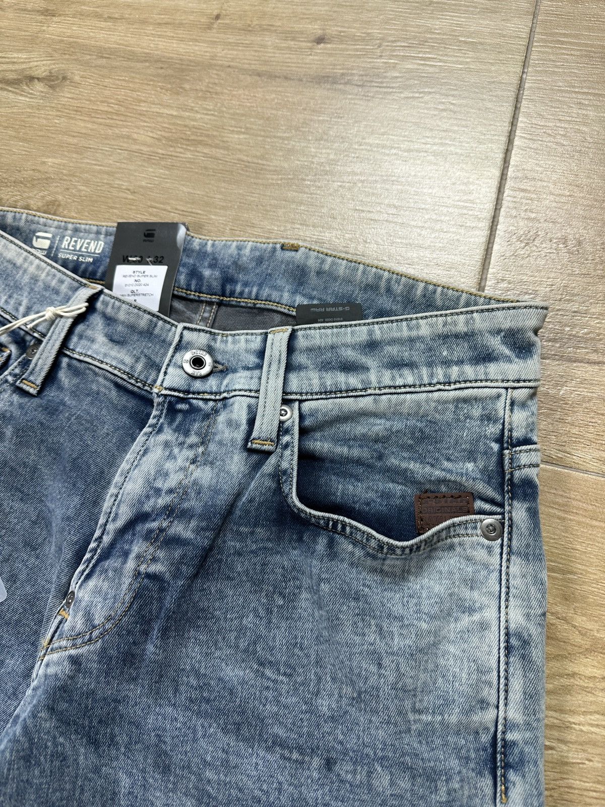 G-Star NEW!!! G-Star RAW Revend Super Slim W30 L32 Men’s Jeans Size US 30 / EU 46 - 4 Thumbnail
