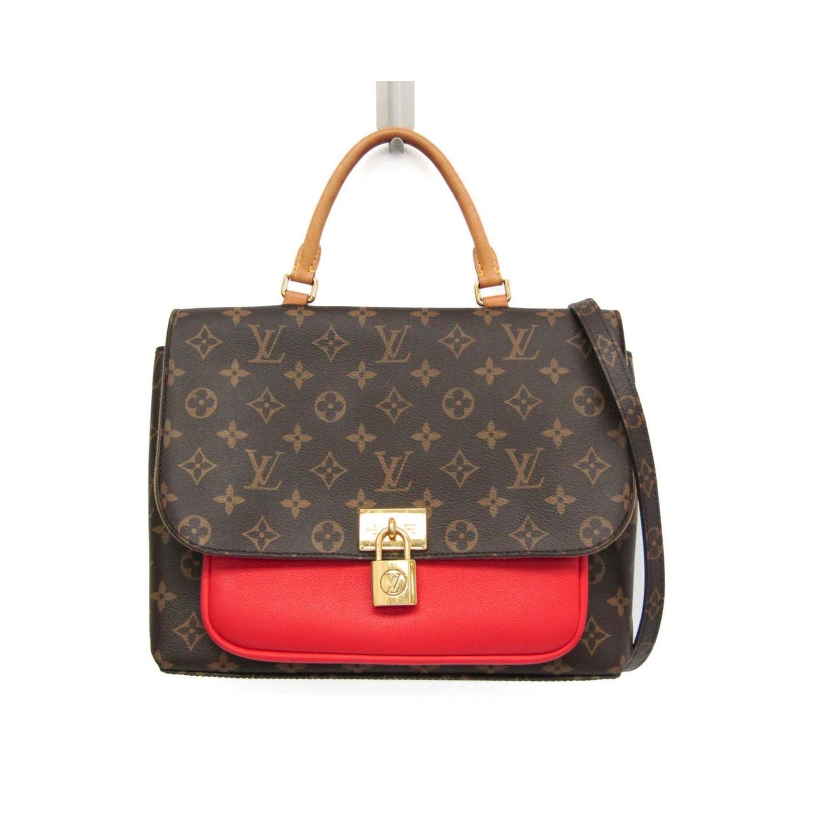 Louis Vuitton Lockme II MonogramRed M54672 Handbag