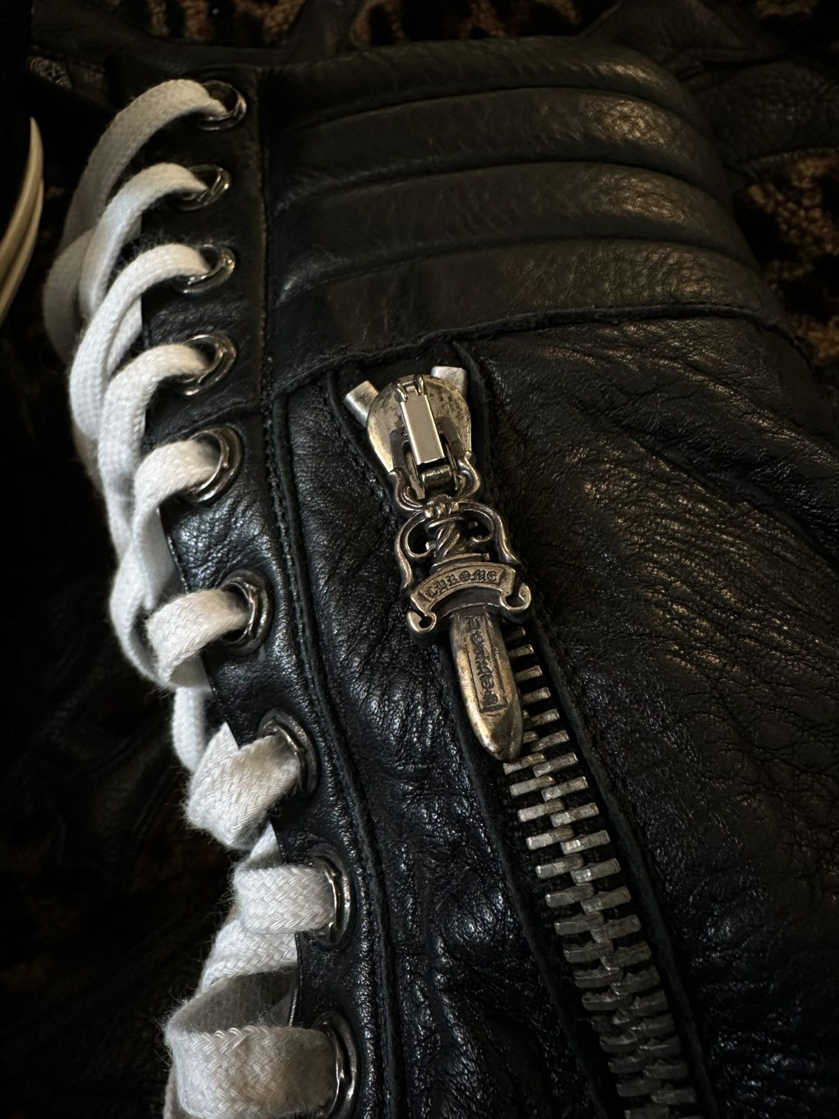Chrome Hearts × Rick Owens CHROME HEARTS x RICK OWENS CARGOBASKETS SZ 12 Size US 12 / EU 45 - 4 Thumbnail