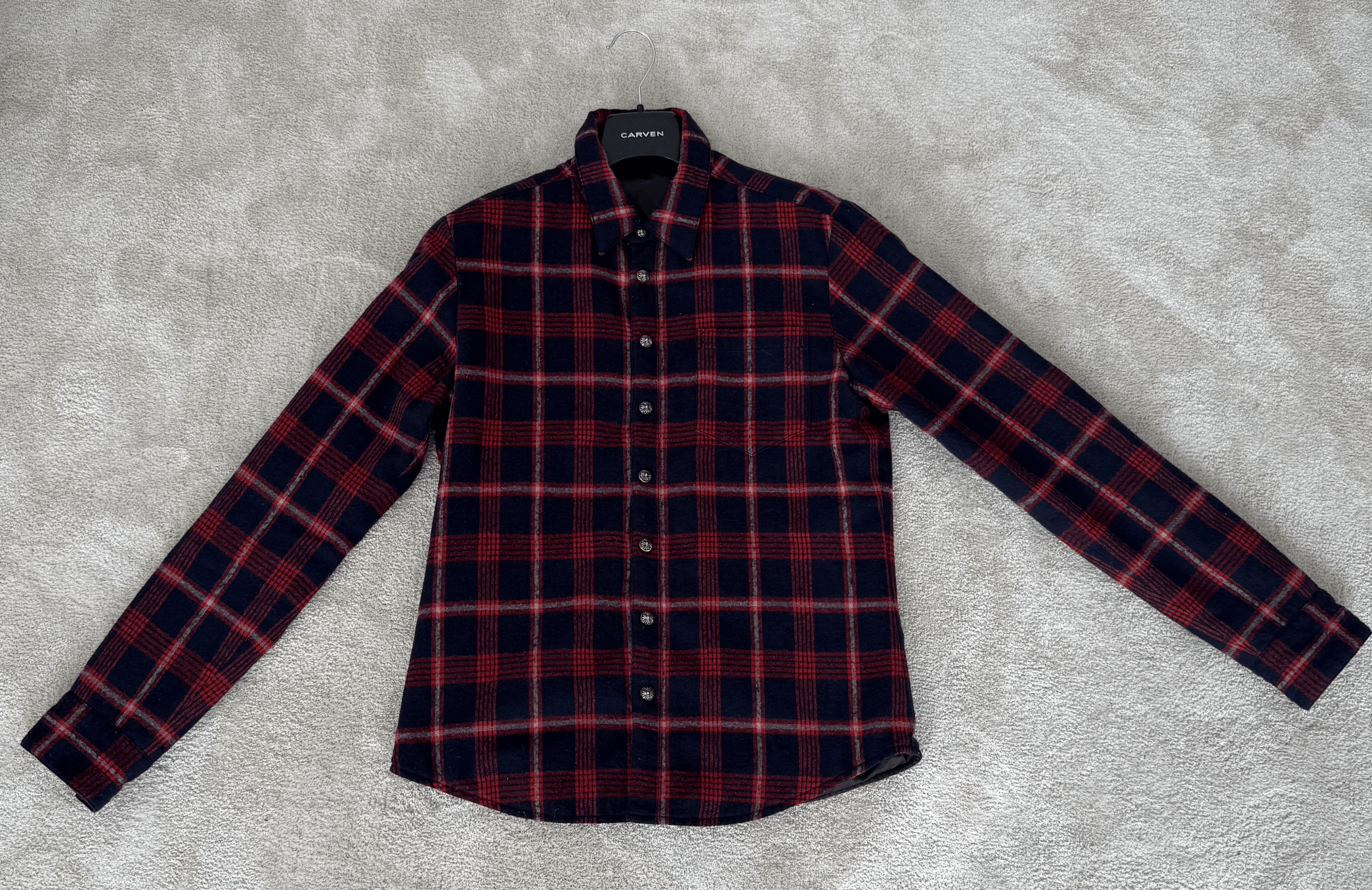 Chrome Hearts Chrome Hearts Patch Flannel Reversible Size US M / EU 48-50 / 2 - 1 Thumbnail