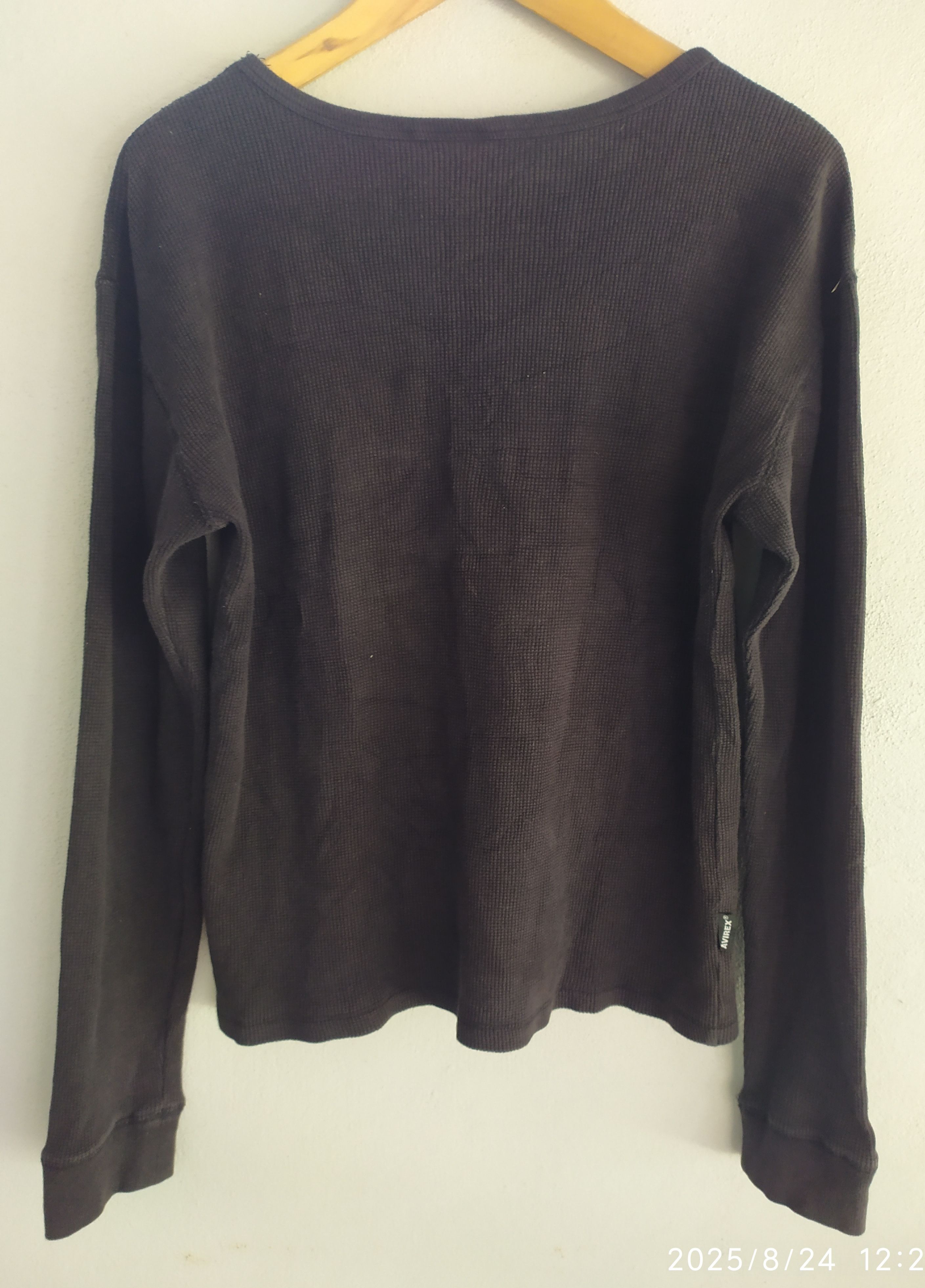 If Six Was Nine Vintage Y2K Avirex Long Sleeve Shirt Size US M / EU 48-50 / 2 - 8 Thumbnail