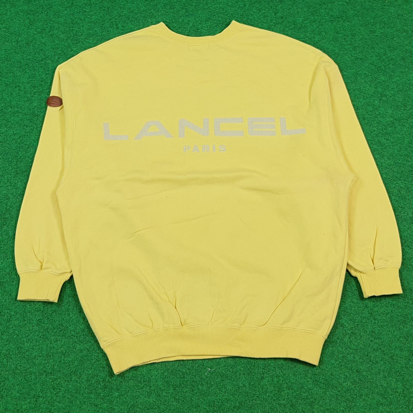 Lancel Vintage Lancel Paris Sweatshirt Bog Logo Spell Out C293N2 Size US M / EU 48-50 / 2 - 1 Thumbnail