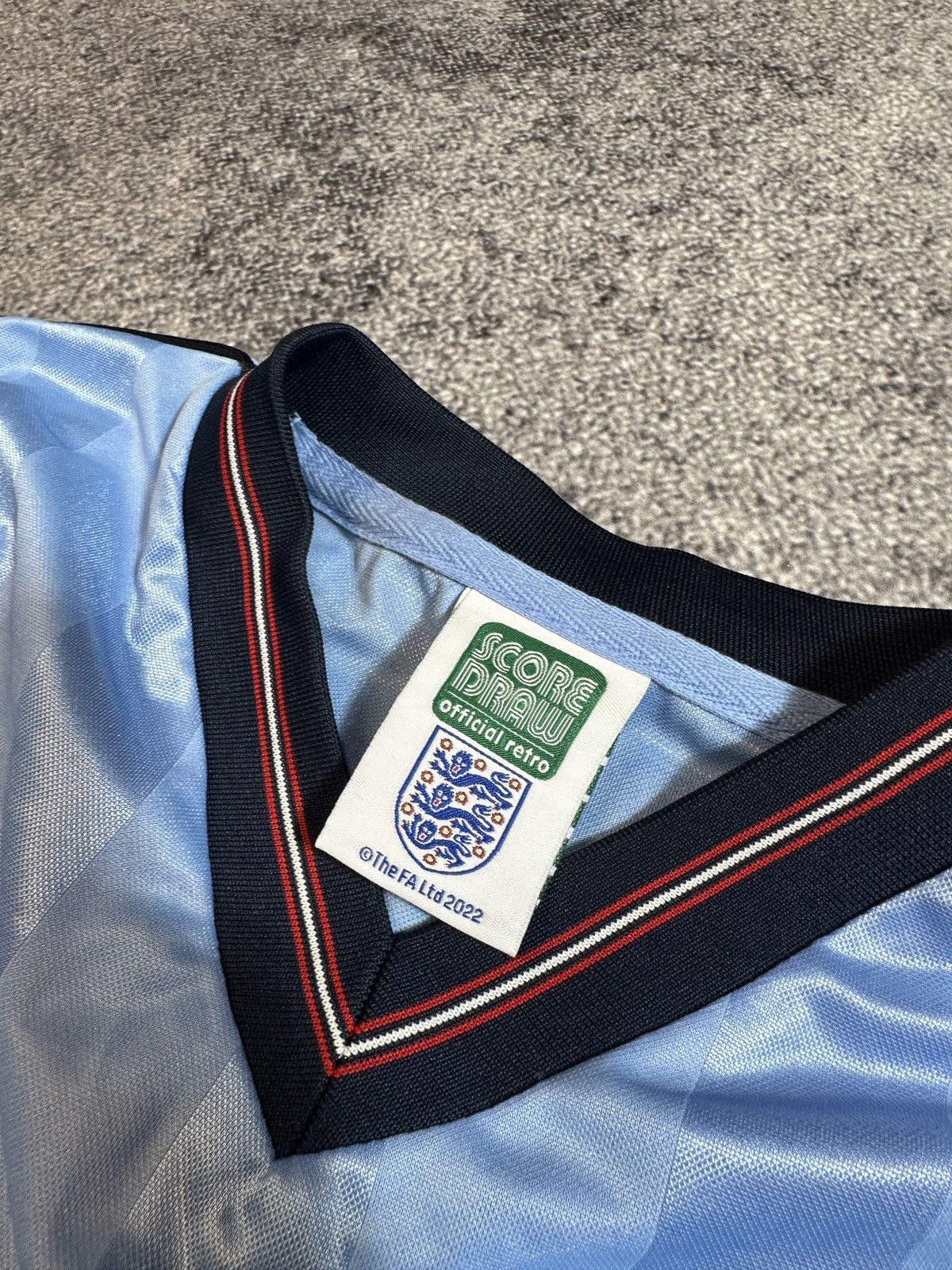 Vintage Vintage England Soccer Jersey Blokecore Rare Style L VTg Size US L / EU 52-54 / 3 - 3 Thumbnail
