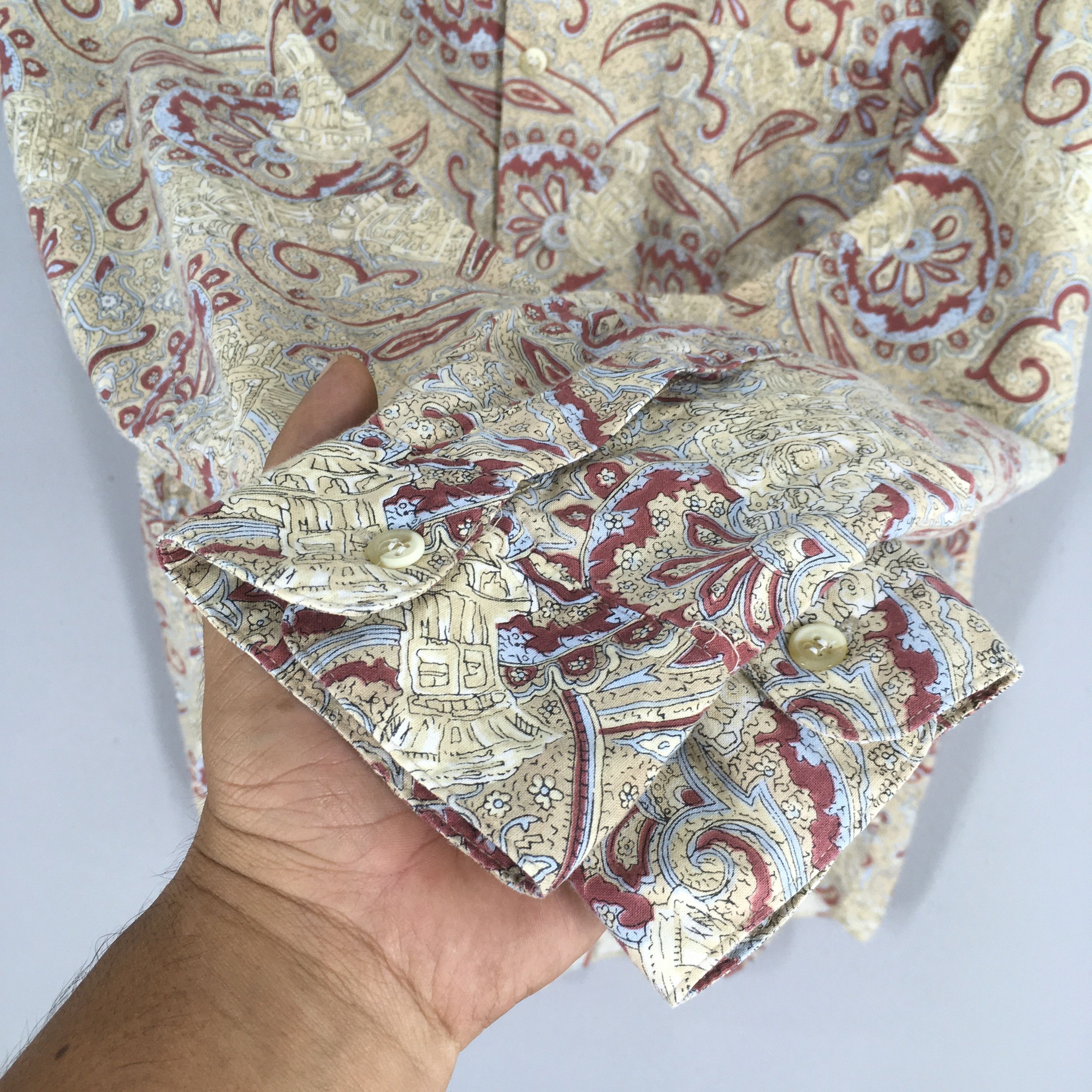 Vintage Vintage Psychedelic Men Casual Shirt Large Size US L / EU 52-54 / 3 - 4 Thumbnail