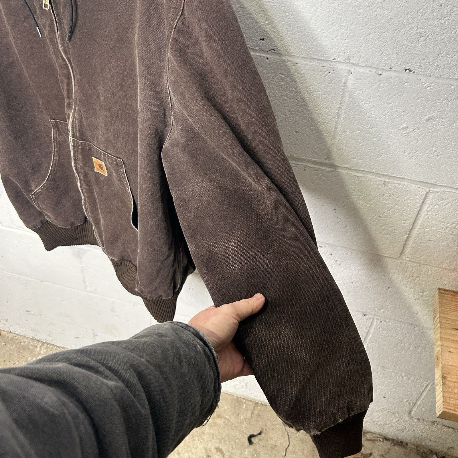 Carhartt Vintage Carhartt Hooded Active Jacket “Dark Brown” J130 DKB Size US XL / EU 56 / 4 - 8 Thumbnail