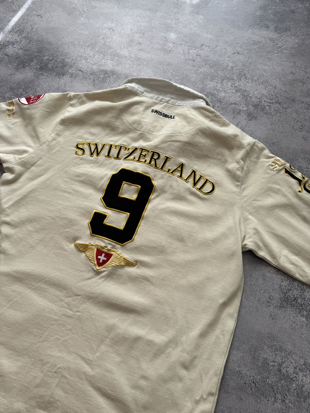 Other Vintage Rugby Switzerland jersey size M big logo Size US M / EU 48-50 / 2 - 9 Thumbnail