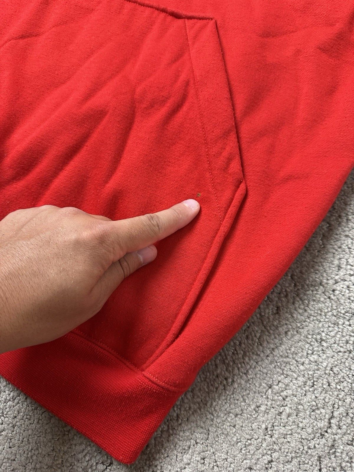 Other Vintage Mens Red Hoodie 90s DARLAND Skateboard Y2K, Size XL Size US XL / EU 56 / 4 - 9 Thumbnail