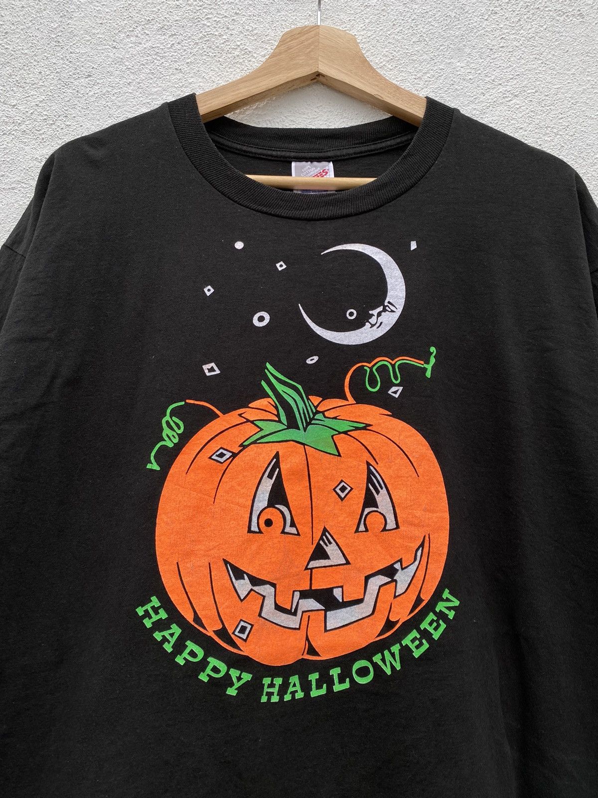 Jerzees × Vintage Vintage Rare Pumpkin Happy Halloween 🎃 Size US XL / EU 56 / 4 - 4 Thumbnail